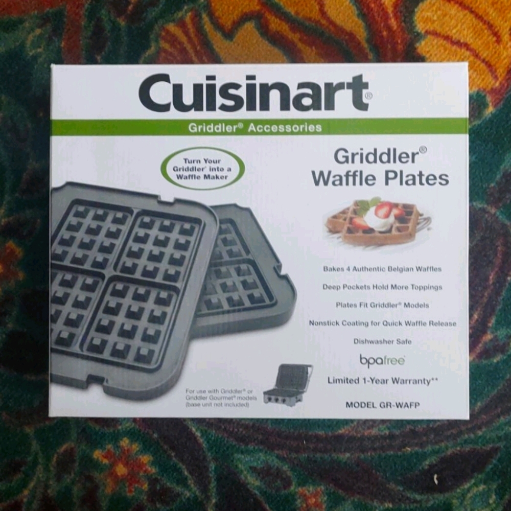 Cuisinart Griddler Waffle Plates